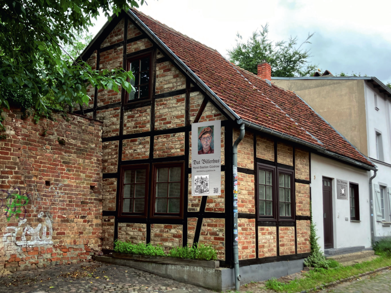 Das Galeriegebäude im Rohzustand. Dat Billerhus Horst Bastian